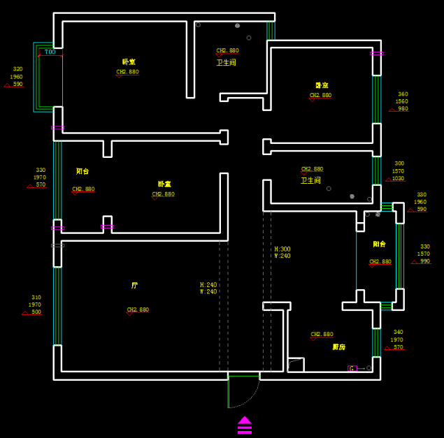 【銘朗裝飾】王城之珠16-1-1403完工實(shí)景